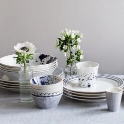 Royal Doulton Pacific - 6x Mok / Beker - Porselein - Wit / Blauw - 450 Ml - Set Van 6 Mokken 15 Royal Doulton Pacific - 6x Mok / Beker - Porselein - Wit / Blauw - 450 Ml - Set Van 6 Mokken -Home-Keuken 1200x1200 1409