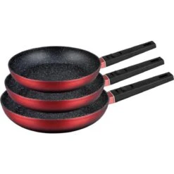Royal Swiss Koekenpannenset 3-delig (rood) Marmeren Coating -Home-Keuken 1200x1200 144