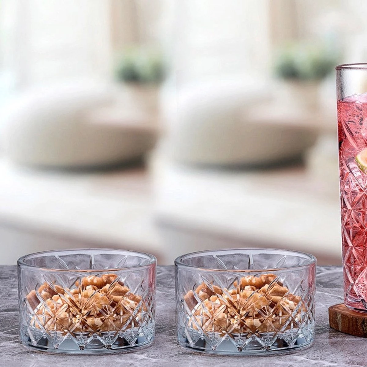 Pasabahce Timeless Schalen 4 Pasabahce Timeless Schalen - Afbeelding 2