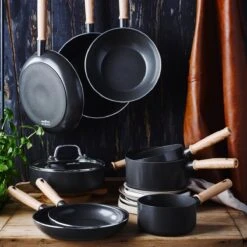 GreenChef Vintage Koekenpan 28cm - Zwart - Inductie - PFAS-vrij -Home-Keuken 1200x1200 158