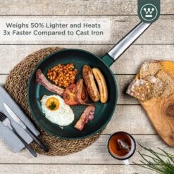 Westinghouse Pannenset - Performance Series Koekenpan 24cm + Koekenpan 28cm - Groen - Koekenpannenset 2-delig - Geschikt Voor Alle Warmtebronnen Inclusief Inductie 12 Westinghouse Pannenset - Performance Series Koekenpan 24cm + Koekenpan 28cm - Groen - Koekenpannenset 2-delig - Geschikt Voor Alle Warmtebronnen Inclusief Inductie -Home-Keuken 1200x1200 164