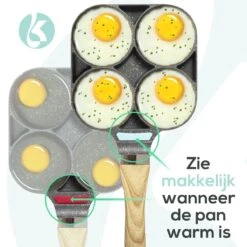 Culistar Pannenkoekenpan Inductie - Pancake Pan - Omeletpan - Omeletmaker - Eierpan - Inclusief Receptenboekje -Home-Keuken 1200x1200 224