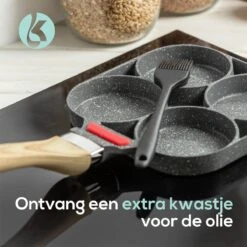 Culistar Pannenkoekenpan Inductie - Pancake Pan - Omeletpan - Omeletmaker - Eierpan - Inclusief Receptenboekje -Home-Keuken 1200x1200 229