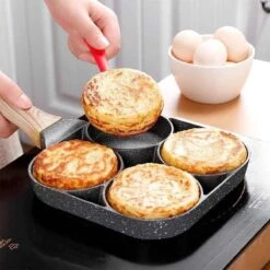 Anti-aanbak Pancake Pan | American Pancake Pan | Omelet Pan | Geschikt Voor Inductie & Alle Warmtebronnen | Eierpan | Omeletmaker | Pancake Maker | Mini Pannenkoekenpan -Home-Keuken 1200x1200 269