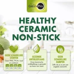 Greenpan Torino Keramische Hapjespan - 28 Cm - Met Glazen Deksel 27 Greenpan Torino Keramische Hapjespan - 28 Cm - Met Glazen Deksel -Home-Keuken 1200x1200 285