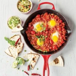 Le Creuset - Gietijzeren Ronde Skillet In Kersenrood 23cm -Home-Keuken 1200x1200 30
