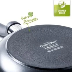 GreenPan Cambridge Hapjespan Met Deksel 24cm - Zwart - Inductie - PFAS-vrij -Home-Keuken 1200x1200 331