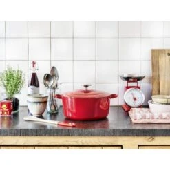 BK Bourgogne Braadpan Ø 28 Cm - Rood - Gietijzer - Inductie -Home-Keuken 1200x1200 424