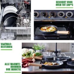 GreenChef Vintage Steelpan 16cm/1.6L - Zwart - Inductie - PFAS-vrij -Home-Keuken 1200x1200 554