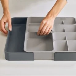 Joseph Joseph Bestek Organizer Uitschuifbaar - Grijs - Sorteervakken & Uitschuifbaar -Home-Keuken 1200x1200 578