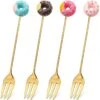Gebaksvorkjes Donut Set Van 4 Taartvorkjes - Goud -Home-Keuken 1200x1200 584