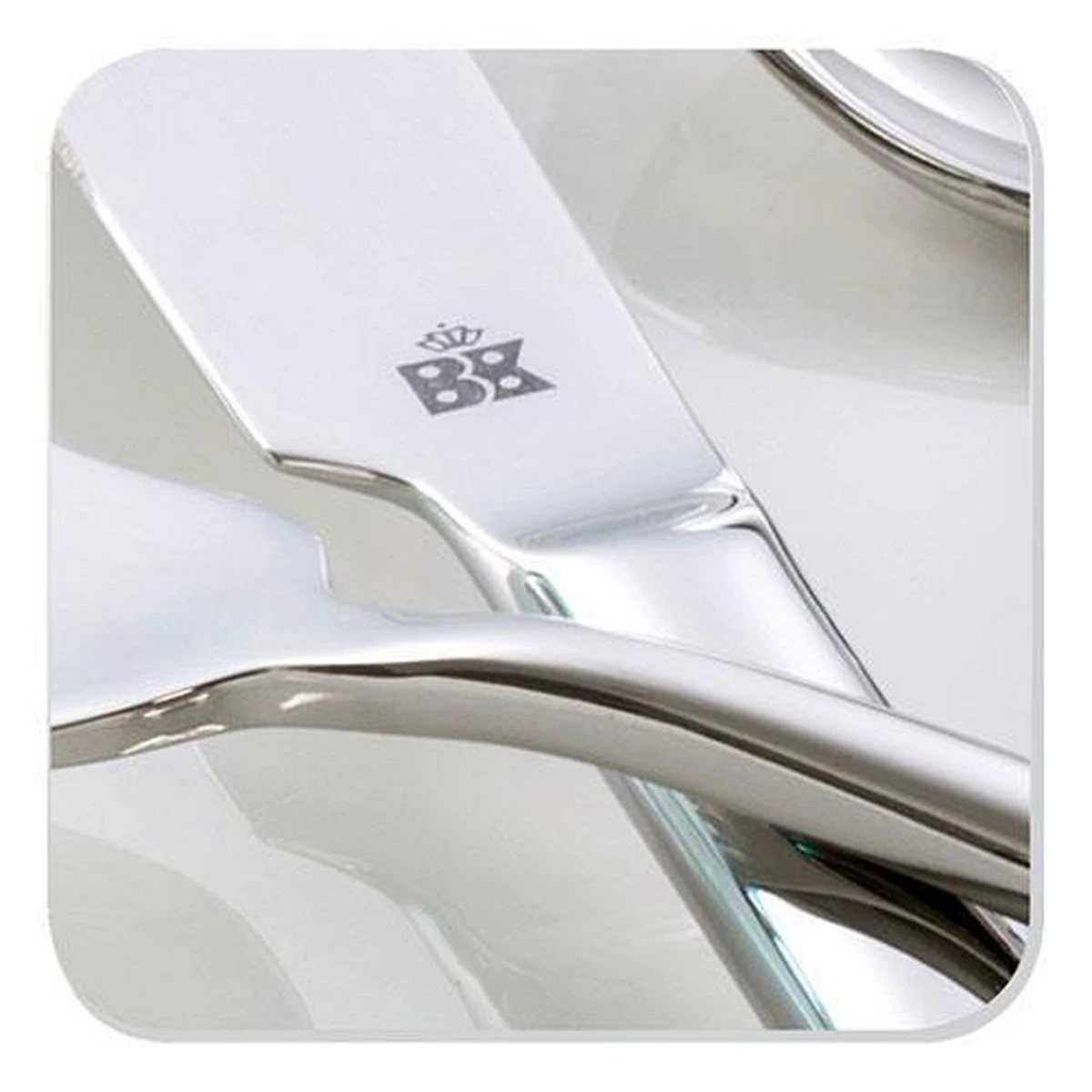 BK Waal Koffielepels - 6 Stuks - 18/10 Edelstaal 4 BK Waal Koffielepels - 6 Stuks - 18/10 Edelstaal - Afbeelding 2