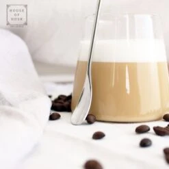 House Of Husk Latte Macchiato Lepels Set - Lange Theelepels - Koffielepels - Longdrinklepels - Barlepel - RVS - 6 Stuks - 17CM - Zilver -Home-Keuken 1200x1200 770