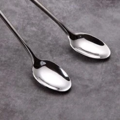 Trendfield Lange Lepels Voor Dessert, Latte Macchiato, Yoghurt Of Cocktail - Dessertlepels RVS - Zilver - 6 Stuks -Home-Keuken 1200x1200 776