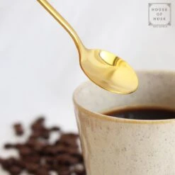 House Of Husk® Theelepels Set - Theelepeltjes - Koffielepels - Koffielepeltjes - RVS - 15cm - 6 Stuks - Goud -Home-Keuken 1200x1200 791