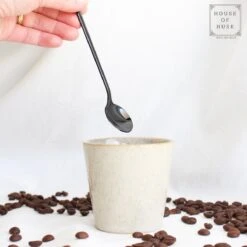 House Of Husk® Theelepels Set - Theelepeltjes - Koffielepels - Koffielepeltjes - RVS - 13cm - 12 Stuks - Zwart -Home-Keuken 1200x1200 799