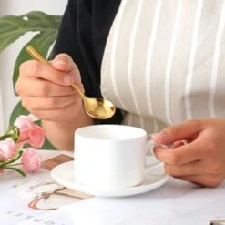 House Of Husk® Koffielepel Set - Theelepel - Koffielepeltjes - Espresso Lepeltjes - RVS - 12cm - 12 Stuks - Goud 7 House Of Husk® Koffielepel Set - Theelepel - Koffielepeltjes - Espresso Lepeltjes - RVS - 12cm - 12 Stuks - Goud -Home-Keuken 1200x1200 828