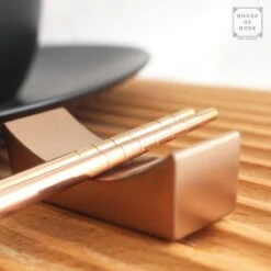 House Of Husk Chopsticks Set - Koreaanse Eetstokjes - Vaatwasserbestendig - RVS - 5 Paar - Rose Goud -Home-Keuken 1200x1200 839