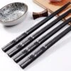 KELERINO. Chopsticks Set (2 Stokjes) - Eetstokjes Sushi - Bloemen -Home-Keuken 1200x1200 841