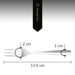Gebaksvorkjes - Set Van 12 Taartvorkjes - Rvs - 13,5 Cm -Home-Keuken 1200x1200 890