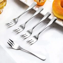 House Of Husk® Gebaksvorkjes - Dessertvorken - Taartvorkjes - Cocktailvorken - Klein Vorkjes - 12 Stuks - RVS - Zilver 11 House Of Husk® Gebaksvorkjes - Dessertvorken - Taartvorkjes - Cocktailvorken - Klein Vorkjes - 12 Stuks - RVS - Zilver -Home-Keuken 1200x1200 897