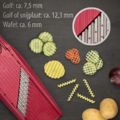 Börner Deko Wafelsnijder V5 PowerLine - Rood -Home-Keuken 1200x1200 928