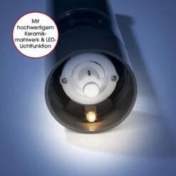 IGOODS Keramiek Elektrische Pepermolen En Zoutmolen - Pepermolen - Zoutmolen - 2 Stuks- Wit -Home-Keuken 1200x1200 980