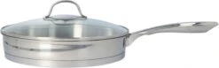 4goodz Dubbelwandige RVS Hapjespan Met Deksel 28 Cm - Zilver -Home-Keuken 1200x374
