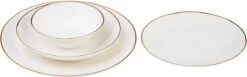 Karaca Alicia 24 Stuks 6 Persoons Porselein Goud Rond Serviesset -Home-Keuken 1200x376