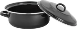 Lite-Body - Emaille - Magnus Braadpan 24cm/2,5l Met Deksel - Zwart - Inductie 7 Lite-Body - Emaille - Magnus Braadpan 24cm/2,5l Met Deksel - Zwart - Inductie -Home-Keuken 1200x452 2