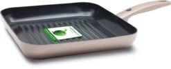 GreenPan Cambridge Inductie Grillpan - Ø 28 Cm - PFAS-vrij - Brons -Home-Keuken 1200x488