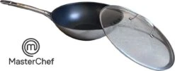 MasterChef / Jumbo - Wokpan - Met Glazen Deksel - 28 Cm - Inductie -Home-Keuken 1200x489