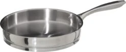 4goodz Dubbelwandige RVS Hapjespan Met Deksel 28 Cm - Zilver -Home-Keuken 1200x501