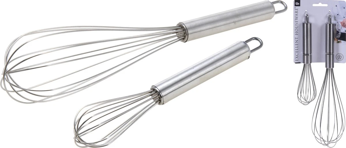 Excellent Houseware Gardeset Rvs 2-delig 4 Excellent Houseware Gardeset Rvs 2-delig - Afbeelding 2