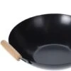 Wok Carbon Staal Ø35cm Houten Handgreep Wokpannen -Home-Keuken 1200x539