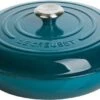 Le Creuset Braadpan Campagnard Signature Deep Teal - ø 30 Cm / 3.5 Liter -Home-Keuken 1200x574 2