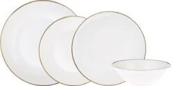 Karaca Alicia 24 Stuks 6 Persoons Porselein Goud Rond Serviesset -Home-Keuken 1200x603 1