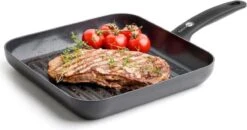 GreenPan Cambridge Grillpan 28cm - Zwart - Inductie - PFAS-vrij -Home-Keuken 1200x634