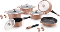 Home-Keuken 35 14-delige Luxe Royalty Line Keramische Koper