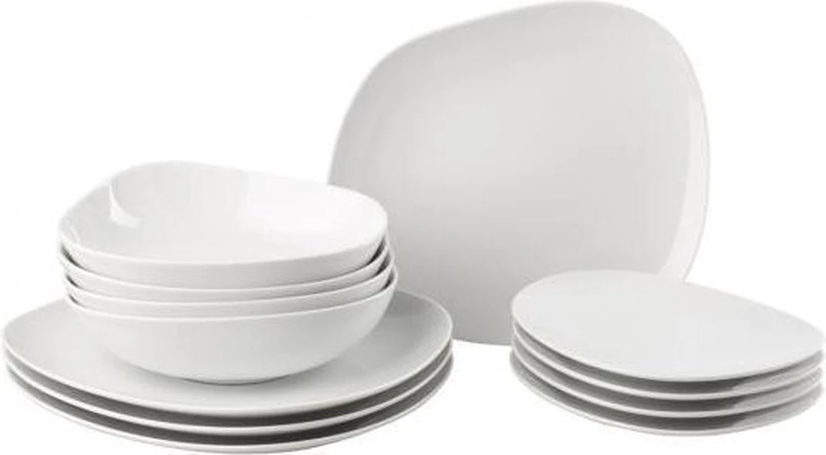 LIKE BY VILLEROY & BOCH - Organic White - Serviesset 12-dlg 3 LIKE BY VILLEROY & BOCH - Organic White - Serviesset 12-dlg