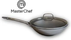 MasterChef / Jumbo - Wokpan - Met Glazen Deksel - 28 Cm - Inductie -Home-Keuken 1200x671
