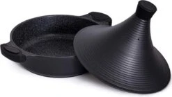 Aluminium Tajine Agadir- Matt Black Geschikt Ook Voor Inductie -Home-Keuken 1200x679