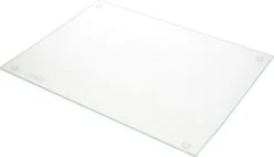 Glazen Snijplank Met Siliconen Voetjes 30 X 40 Cm - Snijplanken/serveerplanken Van Glas