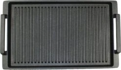 Eurolux Grillplaat Met Grepen - 41 X 24 X 2.5 Cm - Zwart - Aluminium - Geschikt Voor Alle Warmtebronnen 14 Eurolux Grillplaat Met Grepen - 41 X 24 X 2.5 Cm - Zwart - Aluminium - Geschikt Voor Alle Warmtebronnen -Home-Keuken 1200x689 2