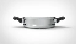 Royal Swiss Snelkookpan / Couscous Pan - 2 In 1 - 10 Liter - Ø 26 Cm - RVS - Inductie - Automatische Sluiting -Home-Keuken 1200x693 1