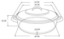 Royalty Line - Marble Soep/braadpan - Met Glazen Deksel Zwart - 24 CM. RL-BS24ML -Home-Keuken 1200x727 2