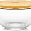 Klarstein Glazen Serveerschaal Met Bamboe Deksel - Afwasmachinebestendig - Veelzijdig Inzetbaar -Home-Keuken 1200x745 4