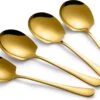 Alheco 4 Grote Opscheplepels - Groentelepel - Aardappellepel - Serveerlepel - Goud -Home-Keuken 1200x777 4