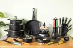 Swiss Pro+ - SWP41D22 - Pannenset 41 Delig - Foodprocessor - Messenblok 8 Delig - Kookgerei Set Met Houder 7 Delig - Starters Pakket - 2022 Serie - Limited Edition -uitzet -Home-Keuken 1200x799 25