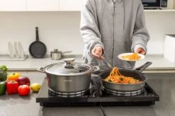 Swiss Pro+ | Set 14 Delige Pannenset | Inductie - Pannensets - Glazen Deksel - Met Afneembare Handgreep - Marmeren Interieur -PFAS-vrij | Grey / Silver 16 Swiss Pro+ | Set 14 Delige Pannenset | Inductie - Pannensets - Glazen Deksel - Met Afneembare Handgreep - Marmeren Interieur -PFAS-vrij | Grey / Silver -Home-Keuken 1200x799 28